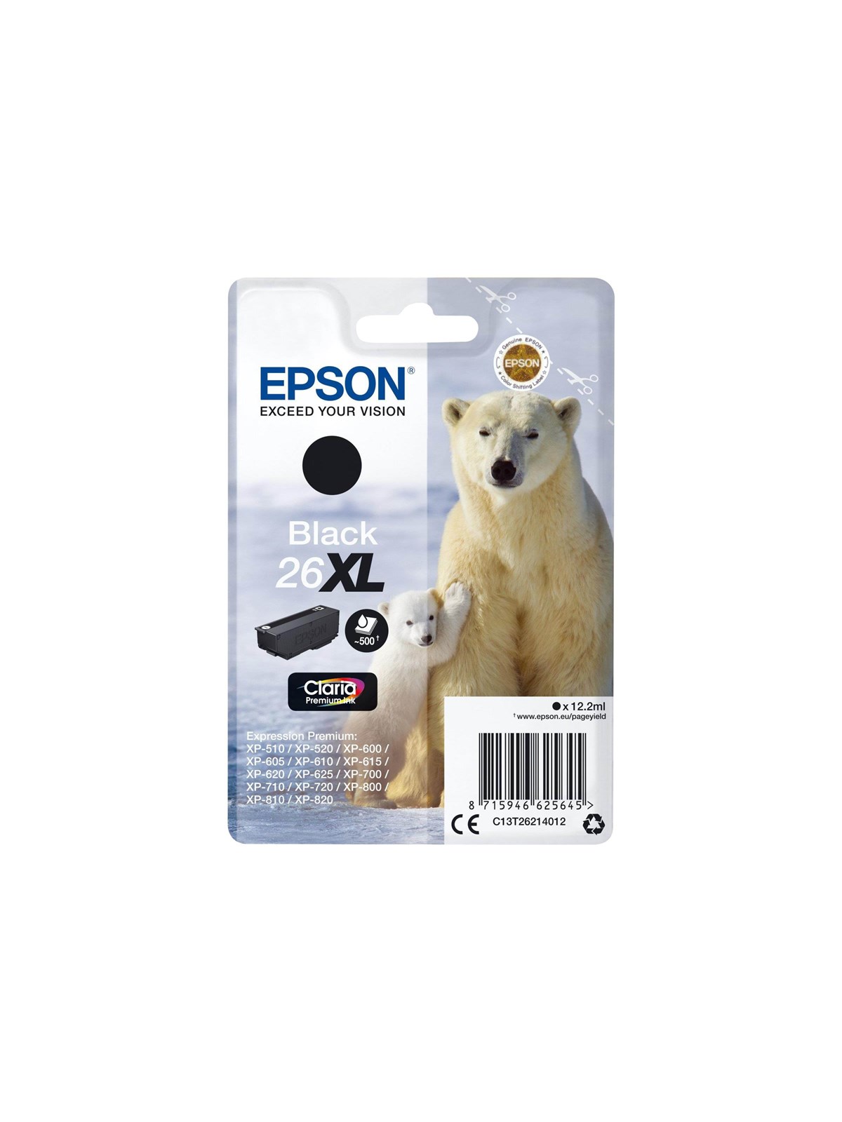 Epson 26XL- Black Ink