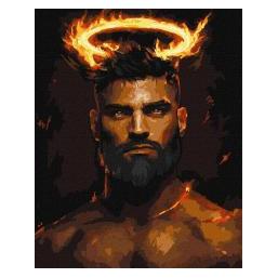 Ideyka Malen nach Zahlen - Brutaler Stil, 40 x 50 cm (66128940)
