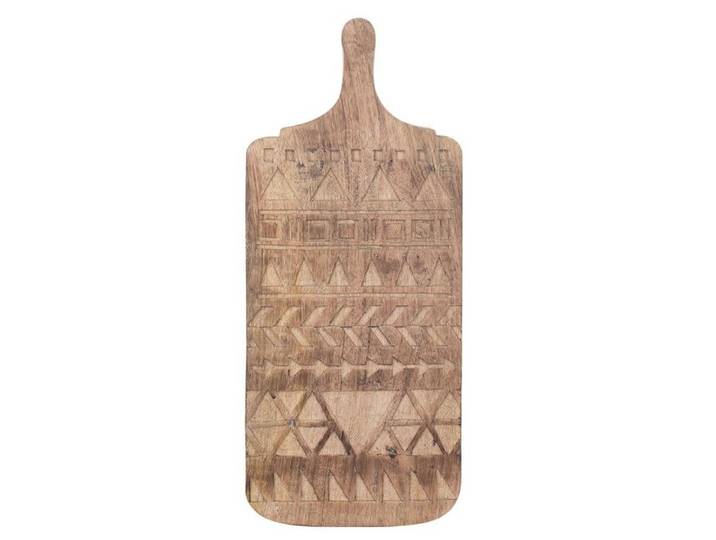 Signes Grimalt - table coupée avec un soulagement en bois brun