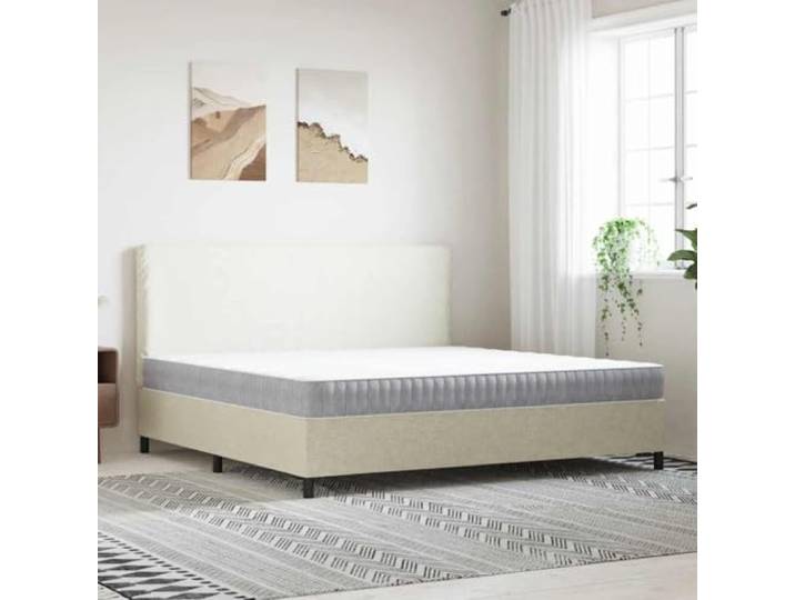 TUERYAFEK Taschenfederkernmatratze 200x200 cm Mittel Atmungsaktiver Stoff, Mehrschichtaufbau, Geräuscharm, Rollverpackt