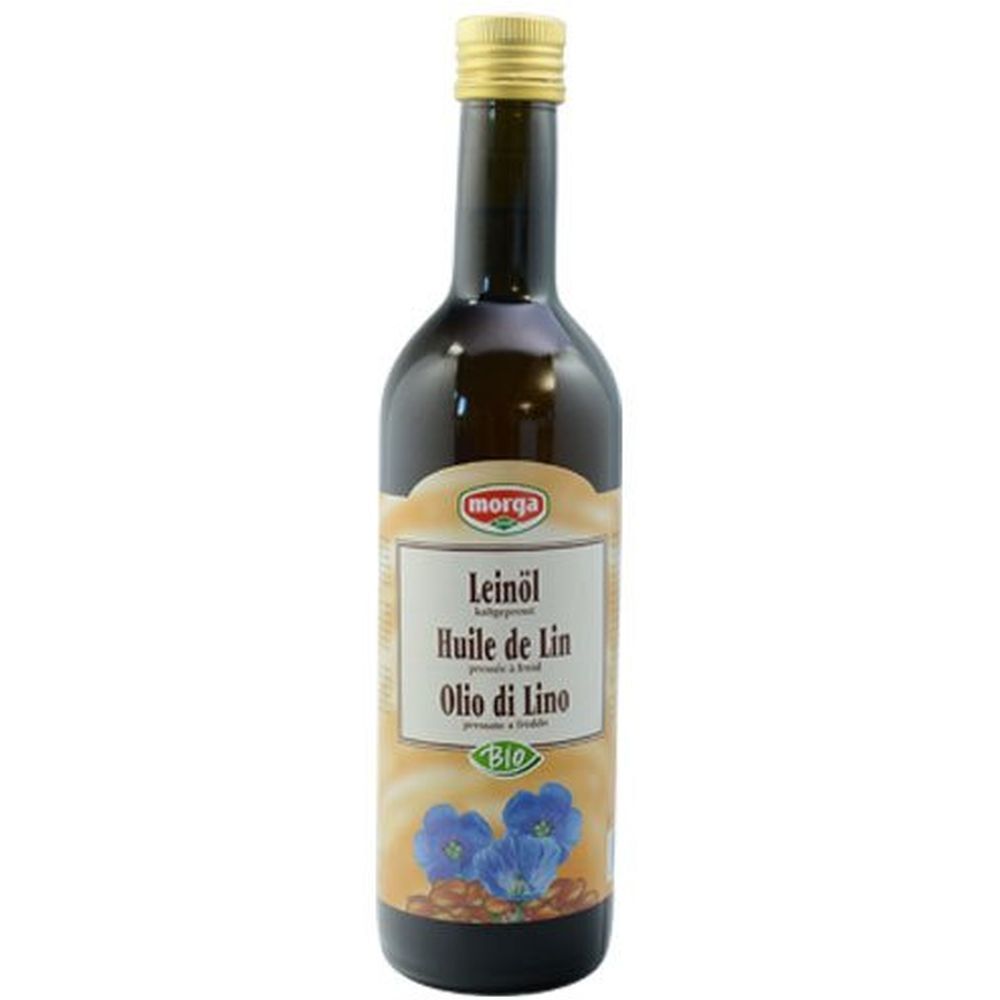 Morga Leinöl kaltgepresst Bio Fl 5 dl 50 ml Öl