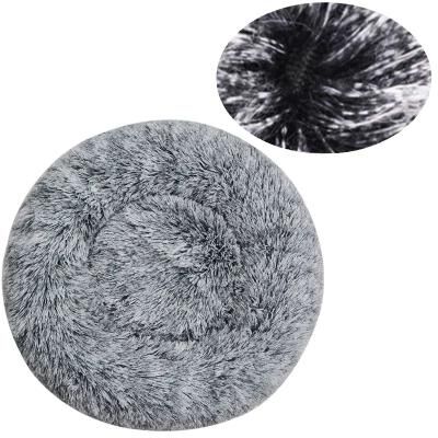 Inspire Select Round Plush Dog Bed Calming Pet Bed For Large, Medium & Small Dogs And Cats 7 23.6 In