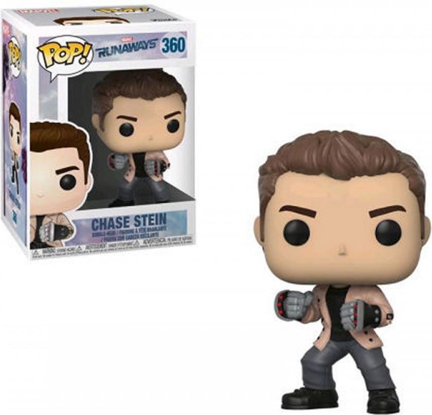 Funko Pop Marvel Runaways Achtervolging in Stei