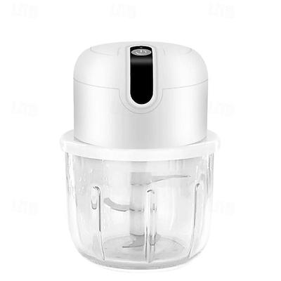 300 ml elektrischer Knoblauchfleischwolf Mini-Knoblauchstampfer Fleischwolf Pfeffer Pfeffer Nuss Fleischwolf