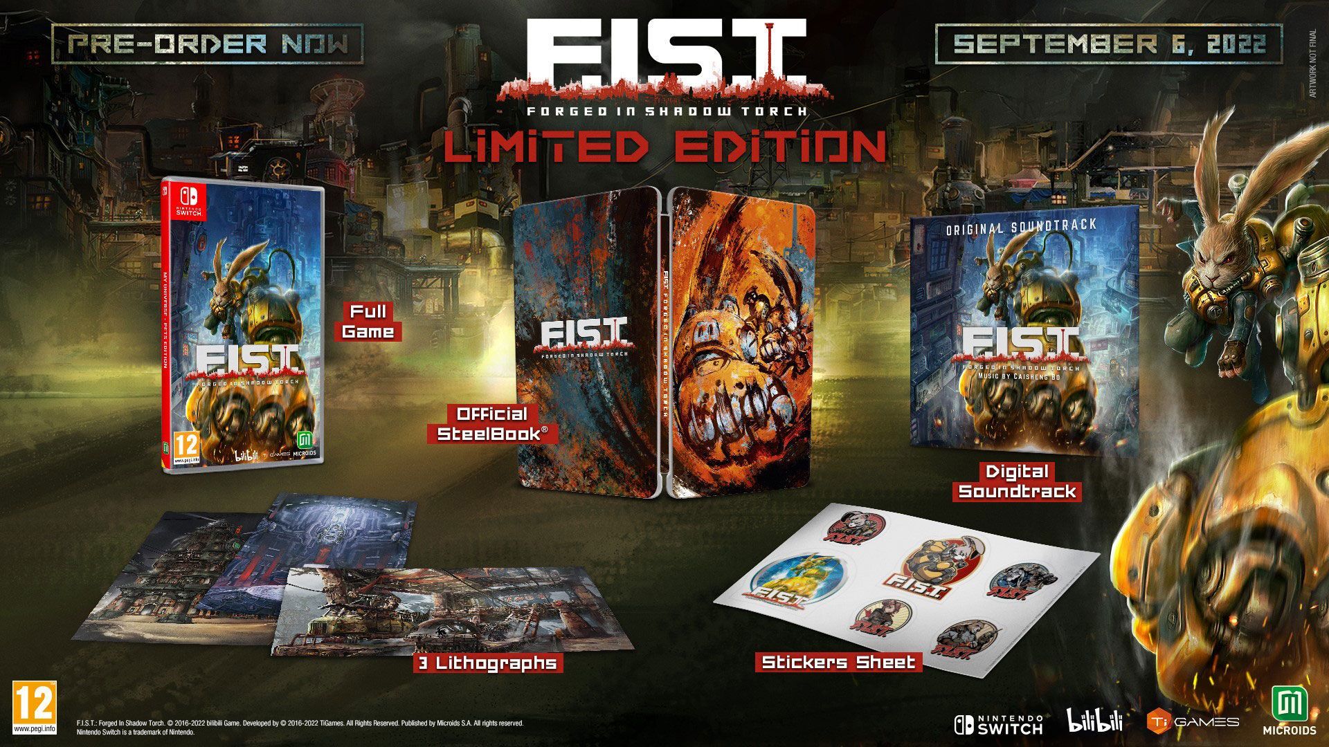 Nintendo F.I.S.T: Forged in Shadow Torch Limited Edition Switch