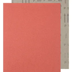 PFERD TOOLS Papier Schleifbogen Korund 230x280mm BP universell für Holz, Farbe und Lack - 45015212