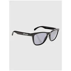 Oakley Frogskin Polished Black Sonnenbrille grey Gr. Uni