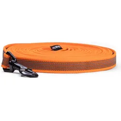 WalkFit - Walk'it Anti-slip Tracking Leash without Handle - Orange - XL - 10m (XL, Hund), Halsband + Leine