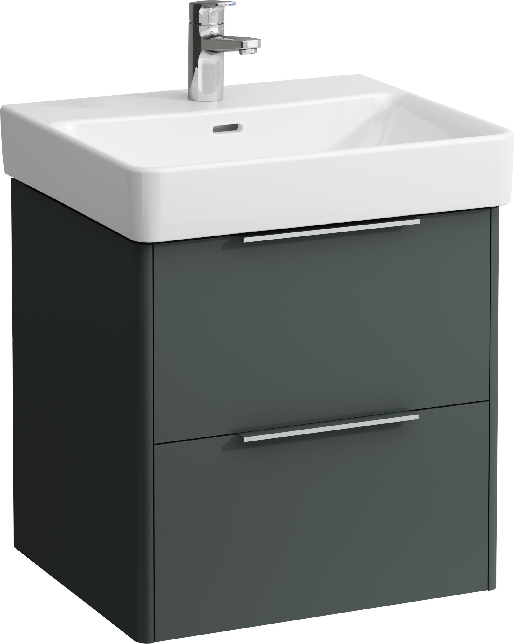 Laufen BASE für PRO S sous lavabo H4021721102661 52x44x53cm, 801 tiroirs, gris signalisation