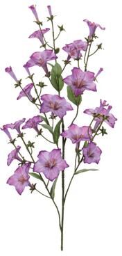 Morning Glory Floral Spray Set of 2 by Melrose in Purple Green (Size ONE SIZE)