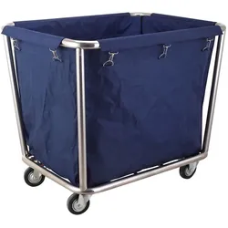 HENDI Wäschebeutel für Wäschetransportwagen, Dunkelblau, 845x600x(H)625mm