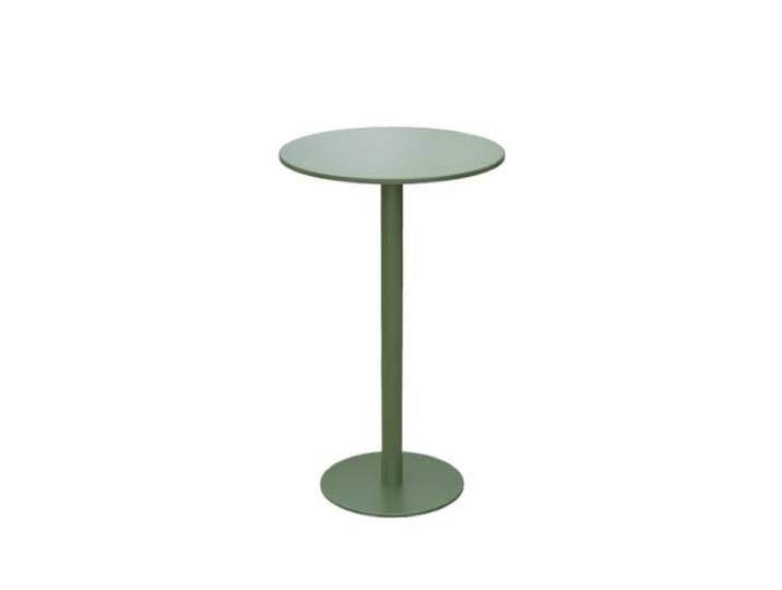 wD7rE5bm6z Bartisch Runder Tisch aus Eisen for den Innen- und Außenbereich, Barhöhentisch for Wohnmobile, Terrassen, Catering-Partys, gewerbliche Veranstaltungen(Green)