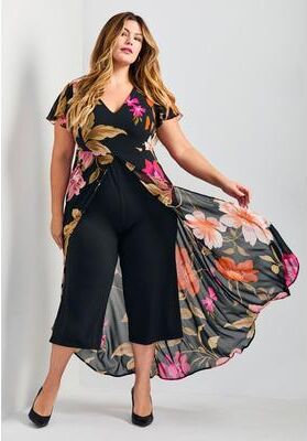 Plus Size Women's Glam Jumpsuit by Avenue in Viva Glam (Size 22/24)