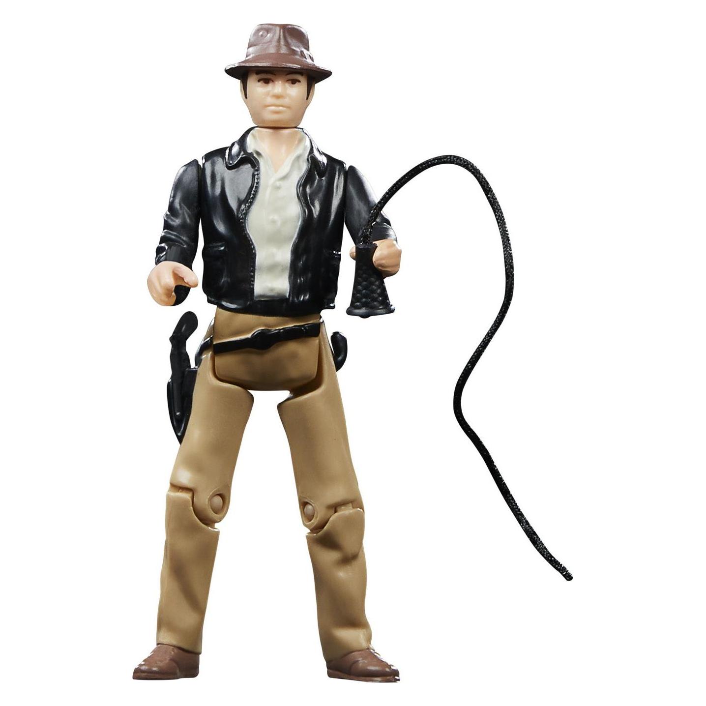 Hasbro Indiana Jones Retro Collection Actionfigur Indiana Jones (Jäger des verlorenen Schatzes) (F60765X2)