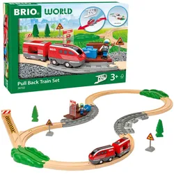 BRIO World - Zugset mit Rückziehmotor
