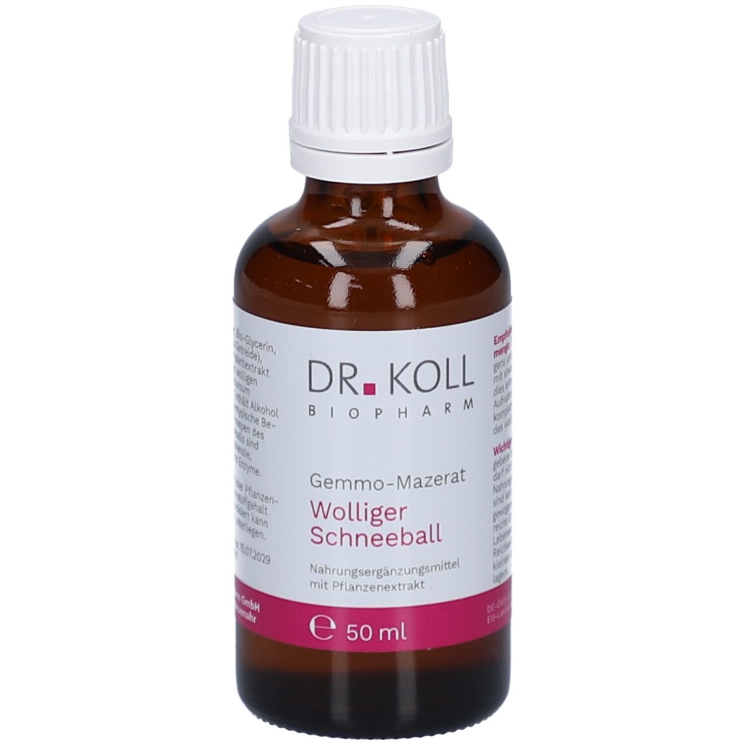 Gemmo-Mazerat wolliger Schneeball Dr.Koll Vib.Tro. 50 ml Tropfen