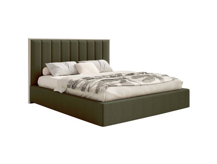 Polsterbett 160x200 cm Togents mit Stauraum und LED-Beleuchtung,