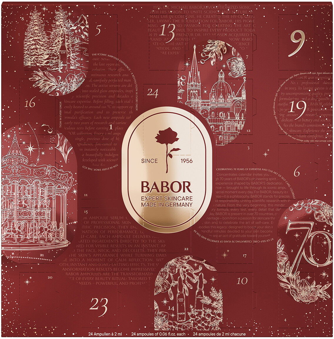 BABOR AMPOULE CONCENTRATES Calendario dell'Avvento 2026