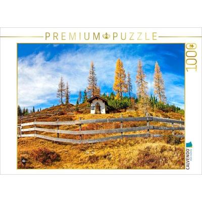 CALVENDO Puzzle Kapelle auf der Trinkeralm | 1000 Teile Lege-Größe 64x48cm Foto-Puzzle für glückliche Stunden, Sonstige von , Calvendo Puzzle