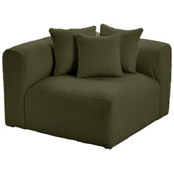 Modul Sofaelement Bloom Ecke Olivgrün