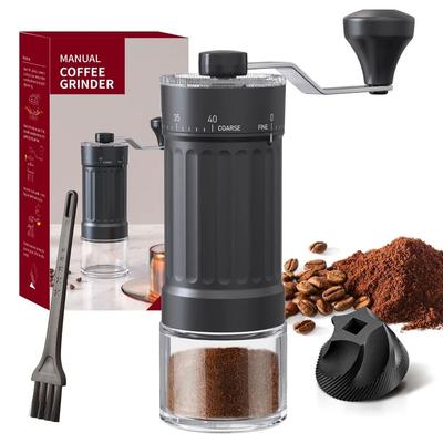 Portable Manual Coffee Grinder With 40 Adjustable Settings Portable Manual Coffee Grinder With 40 Adjustable Settings
