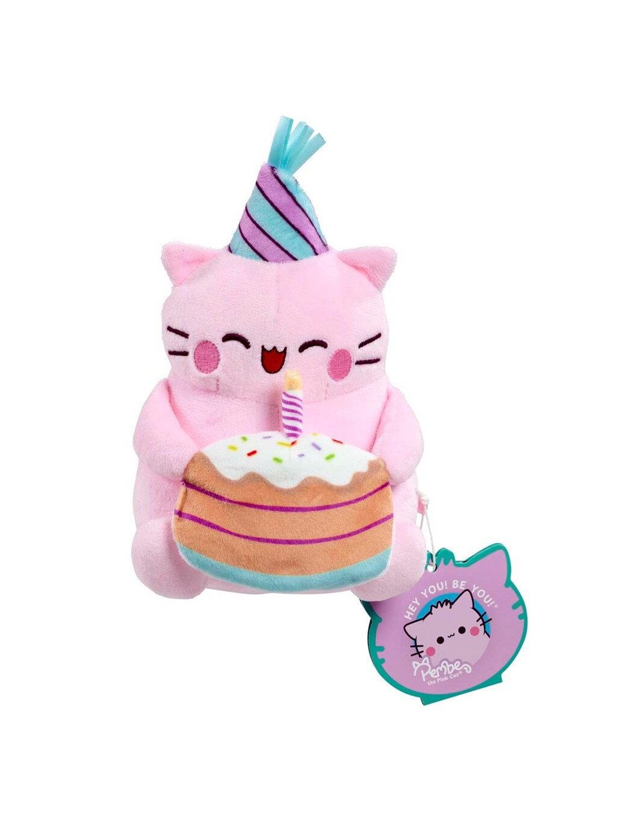 Pembe Plush 15 cm Happy Birthday