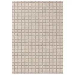 benuta Basic In- & Outdoor-Teppich Kaleo Cream/Beige 120x170 cm - Teppich für Balkon, Terrasse & Garten