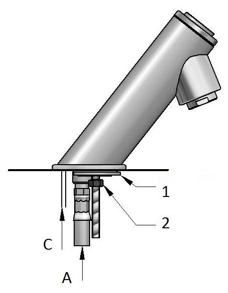 AUM 18 Thermostat Edelstahlbatterie Piezo Taste Netzbetrieb / Batteriebetrieb AUM 18P.TV, AUM 18P.TVB, Modell:Batteriebetrieb