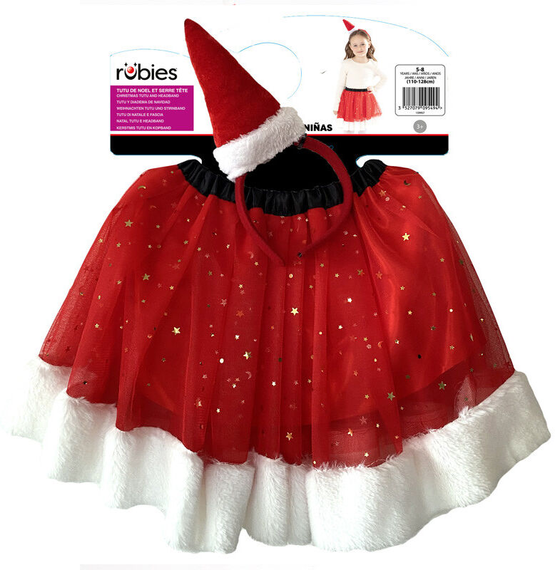 Déguisement 5-8 ans Tutu de Noël et Serre-tête - Rubies
