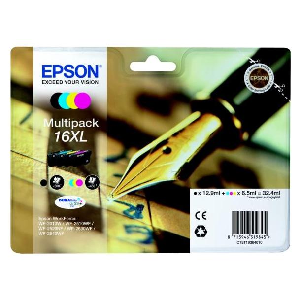 Epson Ink/16XL Pen and Crossword CMYK (BK, C, M, Y) (C13T16364511)