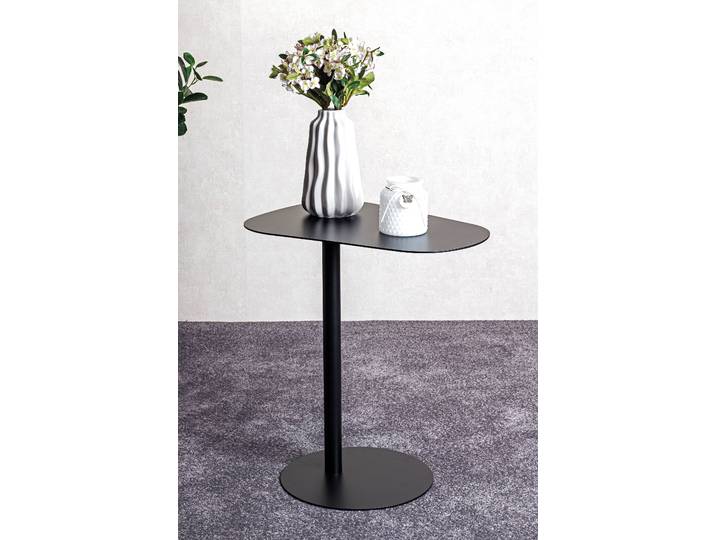 Table d’appoint Connor 53 x 60 x 38cm Noir/Noir