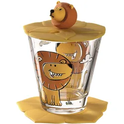 LEONARDO Kindertrinkset Bambini Löwe 3-teilig - mehrfarbig