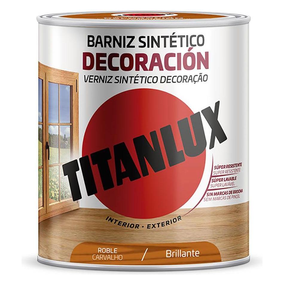 Titan Synthetic Gloss Varnish Oak 750 Ml (Körperlotion, 750 ml) (45620299)