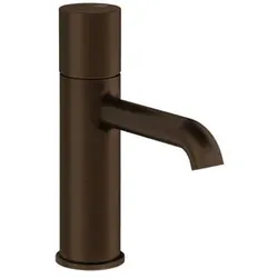 Gessi Habito Waschtisch-Einhebelmischer, mit Auslauf, ohne Ablaufgarnitur, Ausladung 131mm, UNITO, 70002845, Farbe: Dark Bronze
