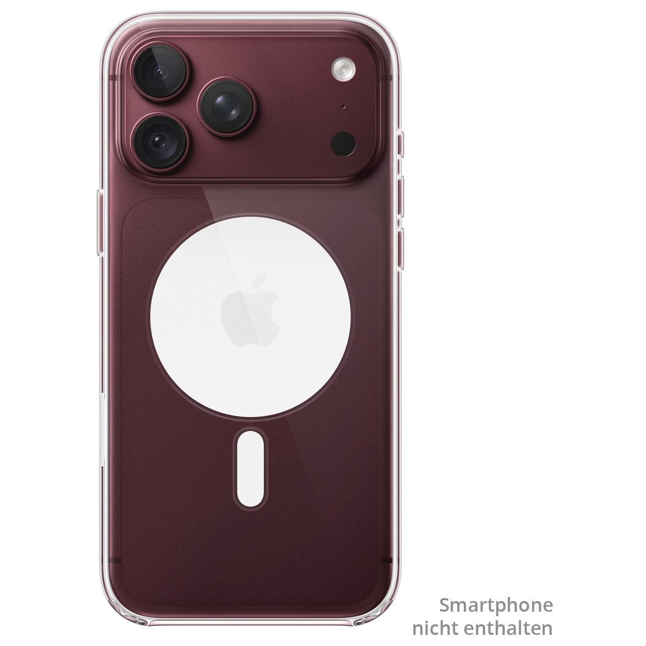 APPLE IPHONE18 PROMAX CLEAR CASE WITH MAGSAFE