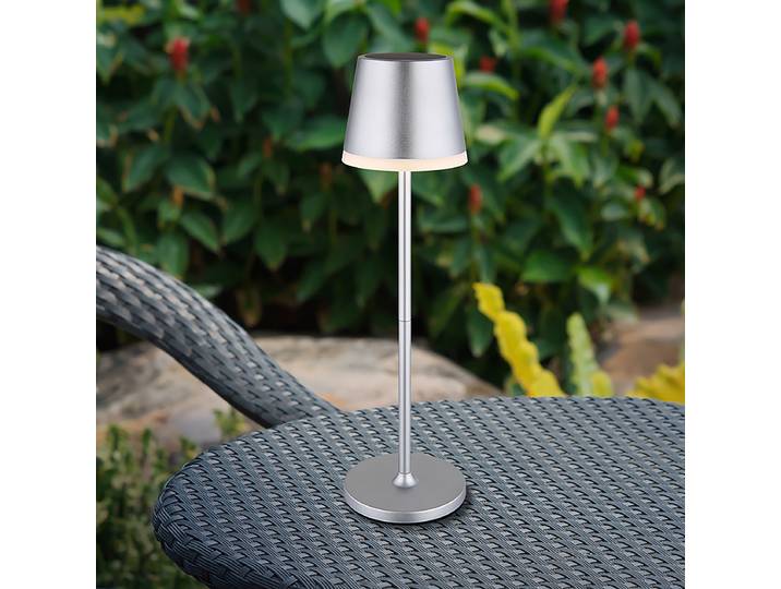 Lampe solaire 36637SM Ø 11cm Argenté