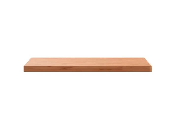 KTHLBRH Tischplatte 90 x 90 x 4 cm quadratisch Massivholz Buche Abgerundete Ecken, leicht zu reinigende lackierte Oberfläche, für Esstisch, vielseitiger Ersatz