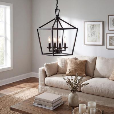 "Livabliss Vespera Traditional Chandelier - 12""L x 12""W x 19""H"