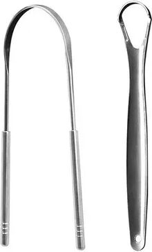 Discount Dollar Deals High Quality Stainless Steel Tongue Scraper Cleaner For Fresh Breath And Oral Hygiene c