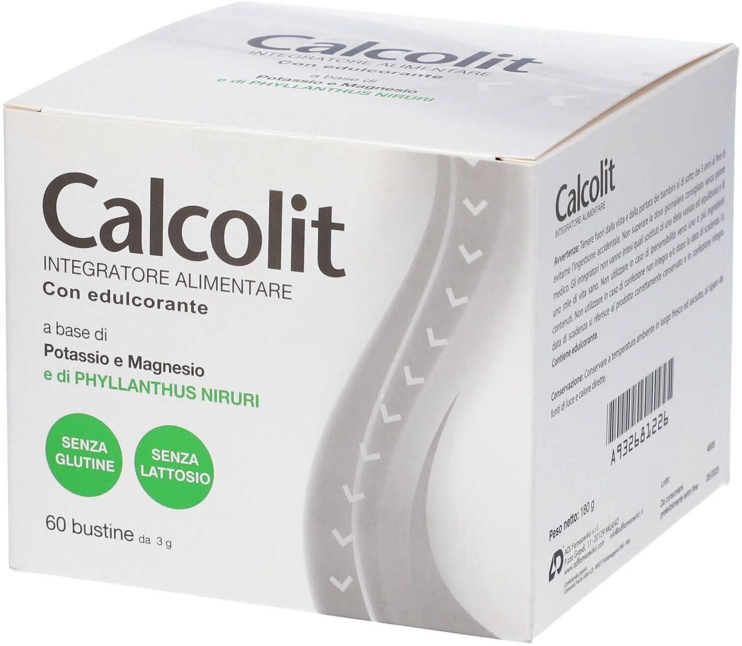 ADL UNILAB Srl ADL Farmaceutici Calcolit 60 Bustine