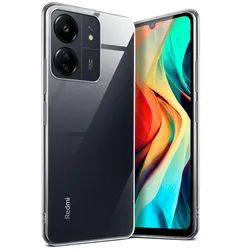 moex Aero Case Redmi 13C durchsichtig aus Silikon