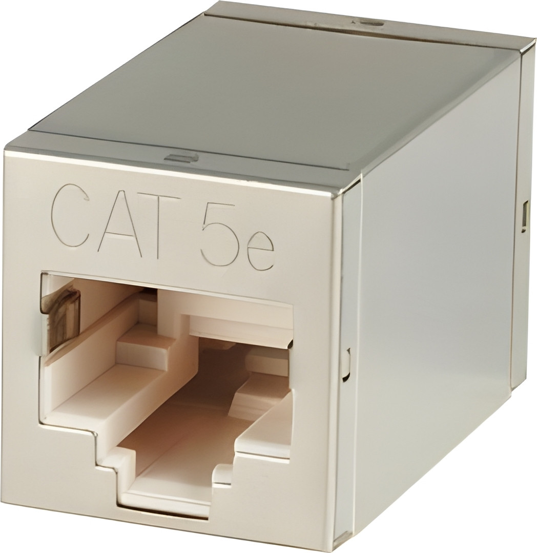 Lindy RJ45 STP Doppelkupplung Cat. 5e met metalen behuizing