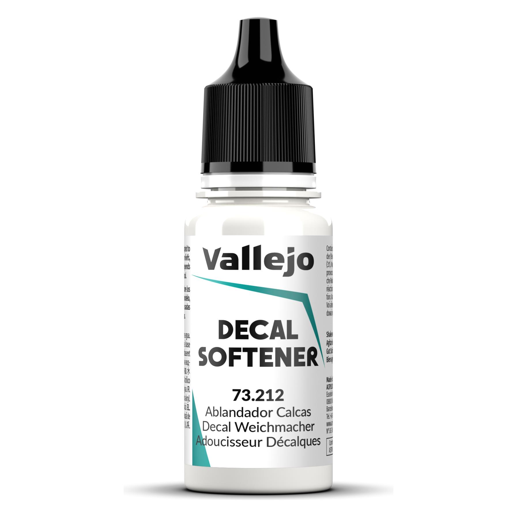 Vallejo VAL-73.212 - Hilfsmittel - Decal Softener, 17 ml (73.212)