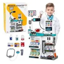 Lean Toys Grosses medizinisches Set, 61-teilig