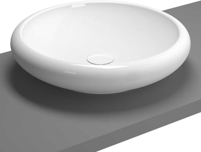 VitrA Istanbul Aufsatzschale 4522B403-0016 weiß VC, d= 50cm, ohne Hahnlochbank/ohne Überlaufloch