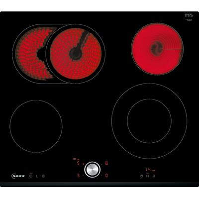 NEFF Elektro-Kochfeld "T16FTN1L0", schwarz, B:58,3cm H:4,8cm T:51,3cm, Kochfelder, mit intuitiver Twist Pad Bedienung