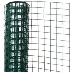 Nature, Gartenzaun, Quadratisches Drahtgeflecht – NATUR – 0,5 x 3 m – Stärke 12,7 mm – Grün