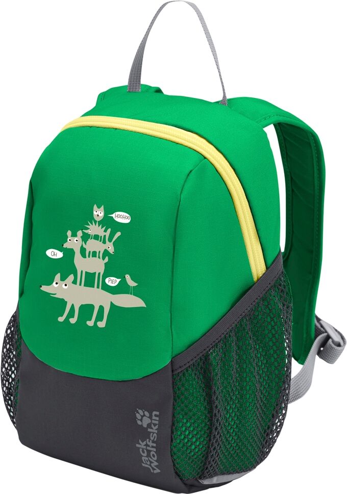 Kinderrucksack JACK WOLFSKIN "SPROUT 5", grün (mysticgrün), Rucksäcke, Kinder, onesize, Obermaterial: 100% Polyester. Futter: 100% Polyester, Kinderrucksack mysticgrün onesize