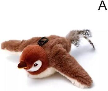 Uplift Picks Rechargeable Chirping Bird Cat Toy With Flapping Wings And Catnip a