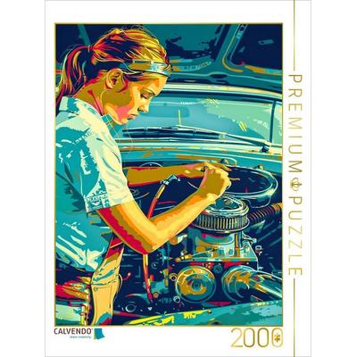 CALVENDO Puzzle Motor | 2000 Teile Lege-Größe 90x67cm Foto-Puzzle für glückliche Stunden